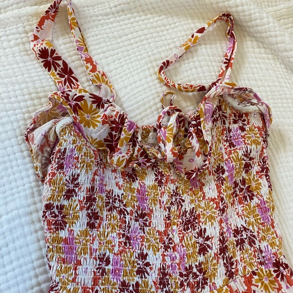 Scrunched wide leg floral jumper - Picture 8 of 9